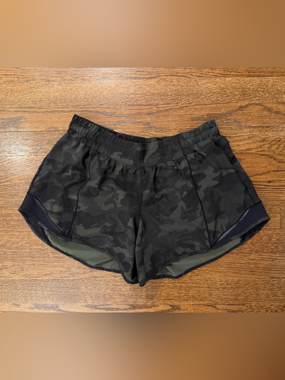 Lululemon Women's Camo Athletic Shorts